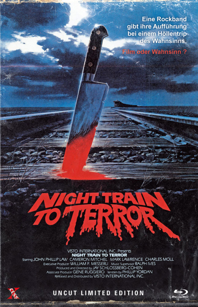 NIGHT TRAIN TO TERROR (Blu-Ray) - große Hartbox - Limited 66 Edition