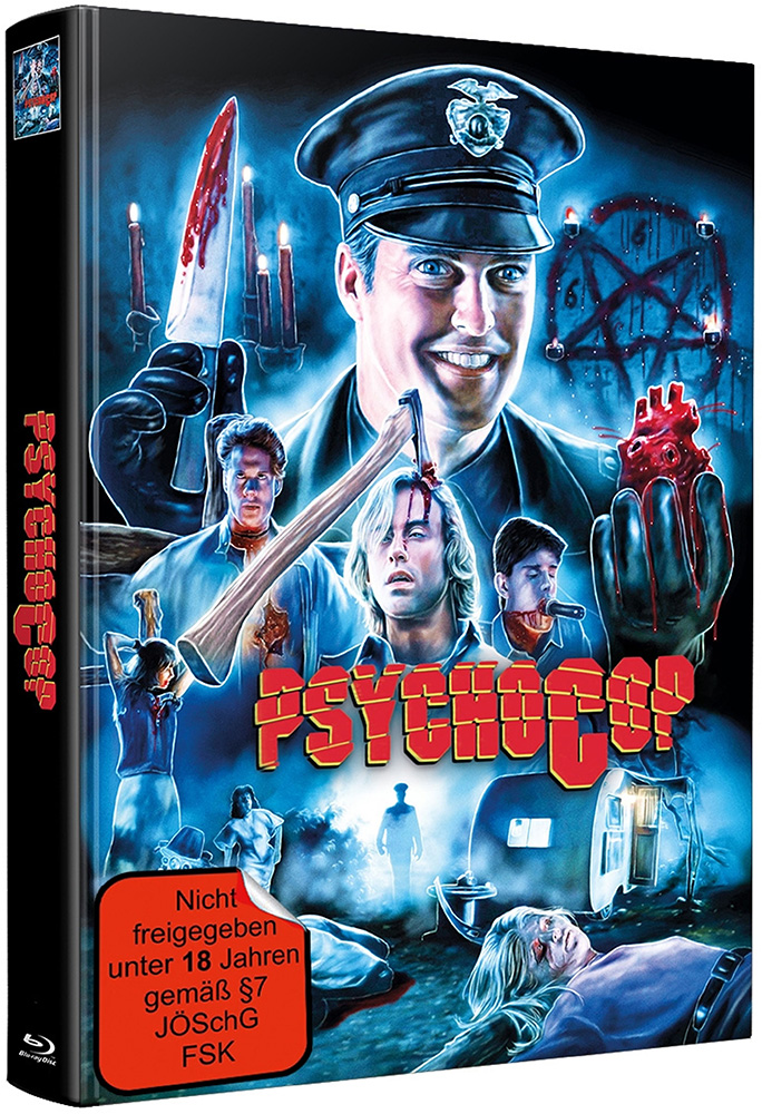 PSYCHO COP (Blu-Ray) (3Discs) - Mediabook