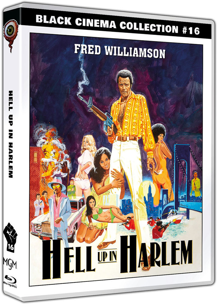 HELL UP IN HARLEM (HEISSE HÖLLE HARLEM) (Blu-Ray+DVD) - Black Cinema Collection #16