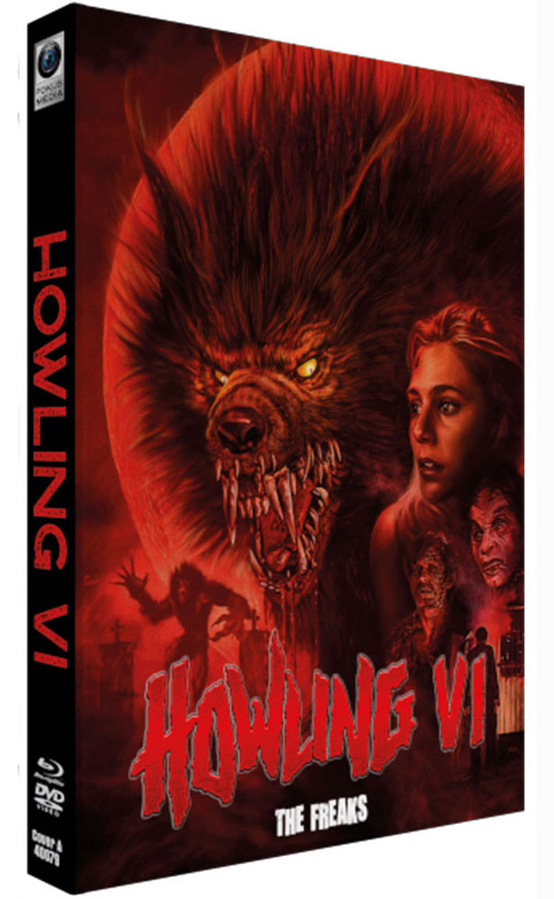 HOWLING 6 - THE FREAKS (Blu-Ray+DVD) - Cover A - Mediabook - Limited 222 Edition - Uncut