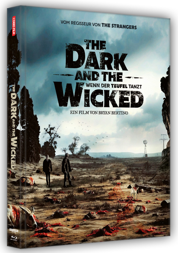 DARK AND THE WICKED, THE (4K UHD+Blu-Ray) - Cover B - Mediabook - Limited 666 Edition - Uncut