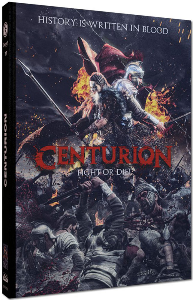 CENTURION (Blu-Ray+DVD) (2 Discs) - Cover A - Mediabook (Wattiert) - Limited 222 Edition