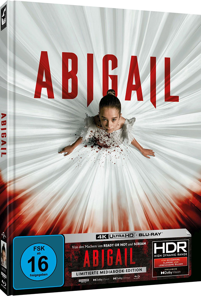 ABIGAIL (4K UHD+Blu-Ray) - Cover A - Mediabook - Limited 369 Edition