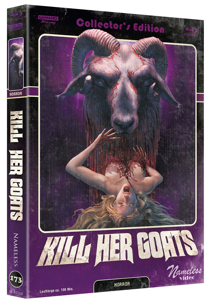 KILL HER GOATS (4K UHD+Blu-Ray) - Cover C - Mediabook - Limited 333 Edition