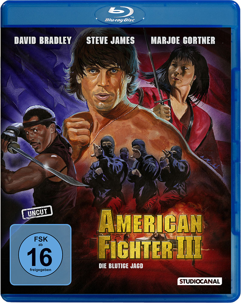 AMERICAN FIGHTER 3 - DIE BLUTIGE JAGD (Blu-Ray) - Uncut