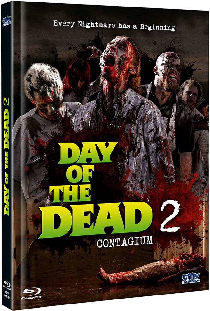 DAY OF THE DEAD 2: CONTAGIUM (Blu-Ray+DVD) - Mediabook - Limited 666 Edition - Uncut