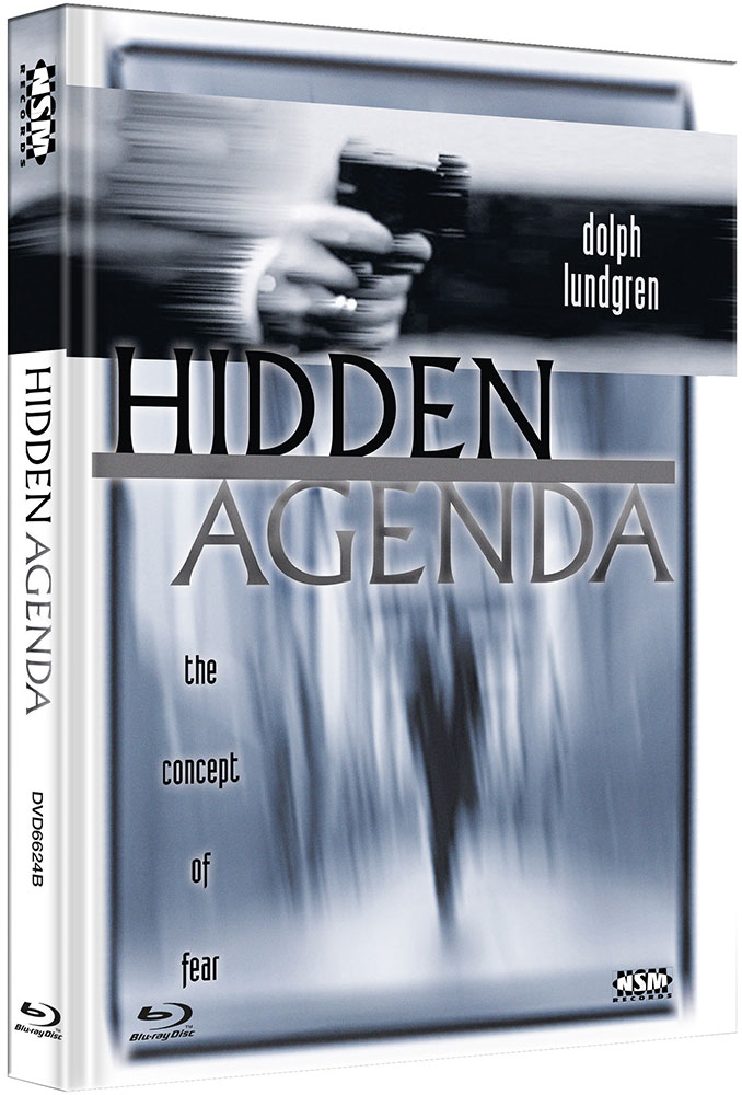 HIDDEN AGENDA (Blu-Ray+DVD) - Cover B - Mediabook - Limited 99 Edition - 2K Remastered