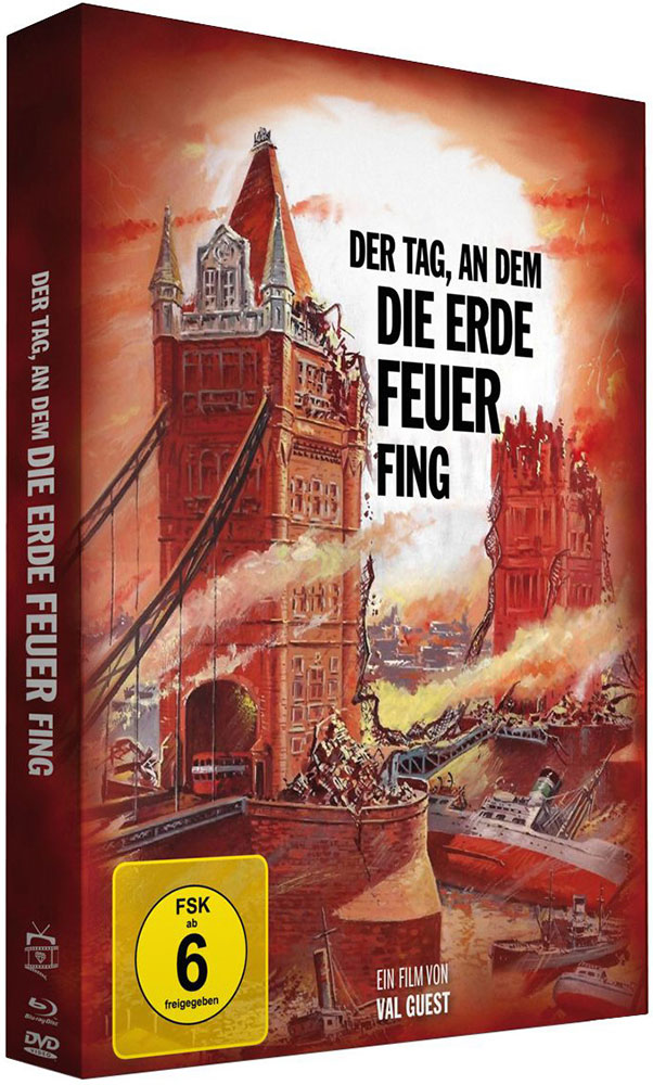 TAG, AN DEM DIE ERDE FEUER FING, DER (Blu-Ray+DVD) - Limited Mediabook Edition