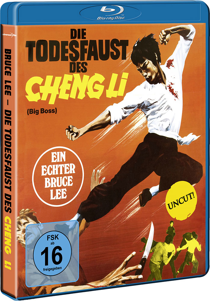 BRUCE LEE - TODESFAUST DES CHENG LI (Blu-Ray) - Uncut