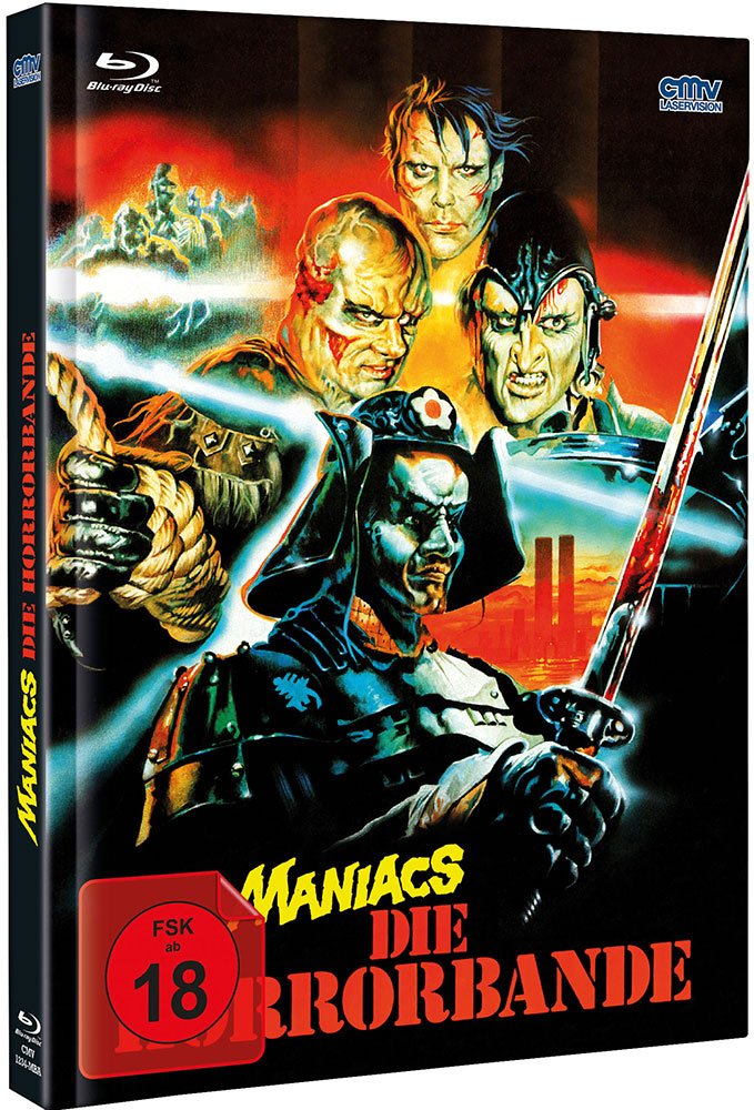 NEON MANIACS (Blu-Ray+DVD) - Cover A - Mediabook - Limited 666 Edition