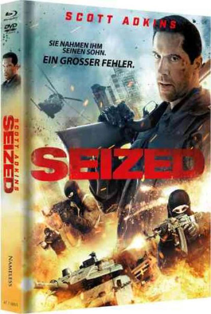 SEIZED - GEKIDNAPPT (Blu-Ray+DVD) - Cover A - Mediabook - Limited 333 Edition - Uncut