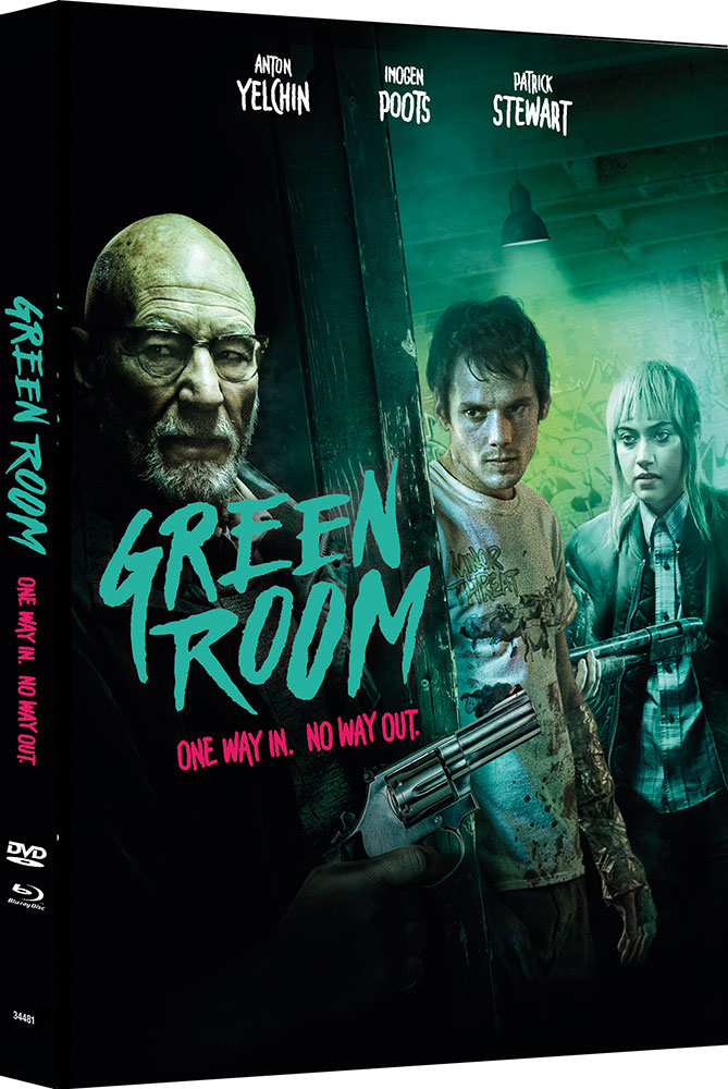 GREEN ROOM (Blu-Ray+DVD) - Cover C - Mediabook - Limited 333 Edition