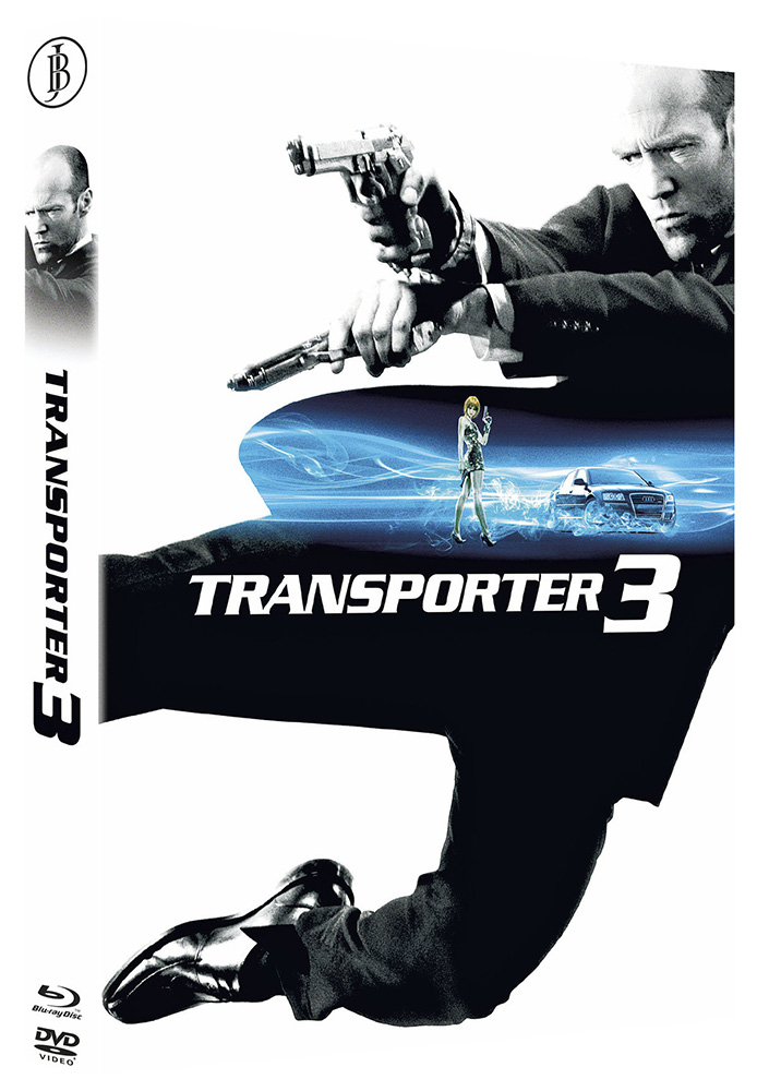 TRANSPORTER 3 (Blu-Ray+DVD) - Cover A - Mediabook - Limited 222 Edition