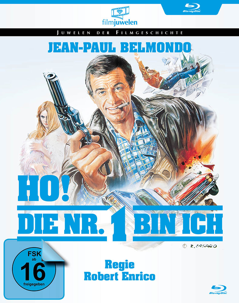 HO! DIE NUMMER EINS BIN ICH (Blu-Ray) - Jean-Paul Belmondo - Uncut