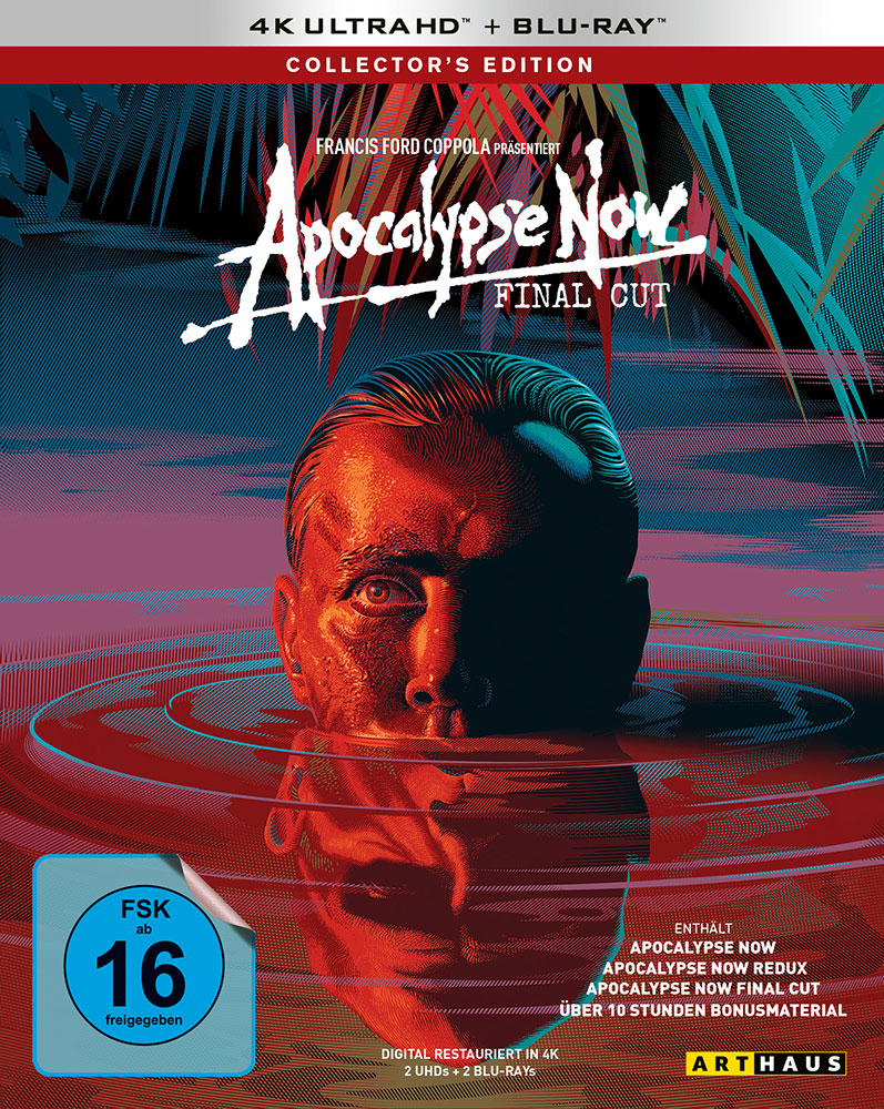 APOCALYPSE NOW (4K UHD) (4Discs) (3 Filmversionen + Dokumentation) - Collectors Edition