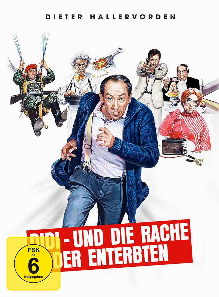 DIDI UND DIE RACHE DER ENTERBTEN (4K UHD+Blu-Ray) - Mediabook - Limited Edition
