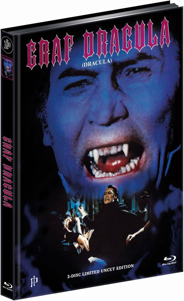 GRAF DRACULA (1974) (Blu-Ray+DVD) - Cover B - Mediabook - Limited 111 Edition