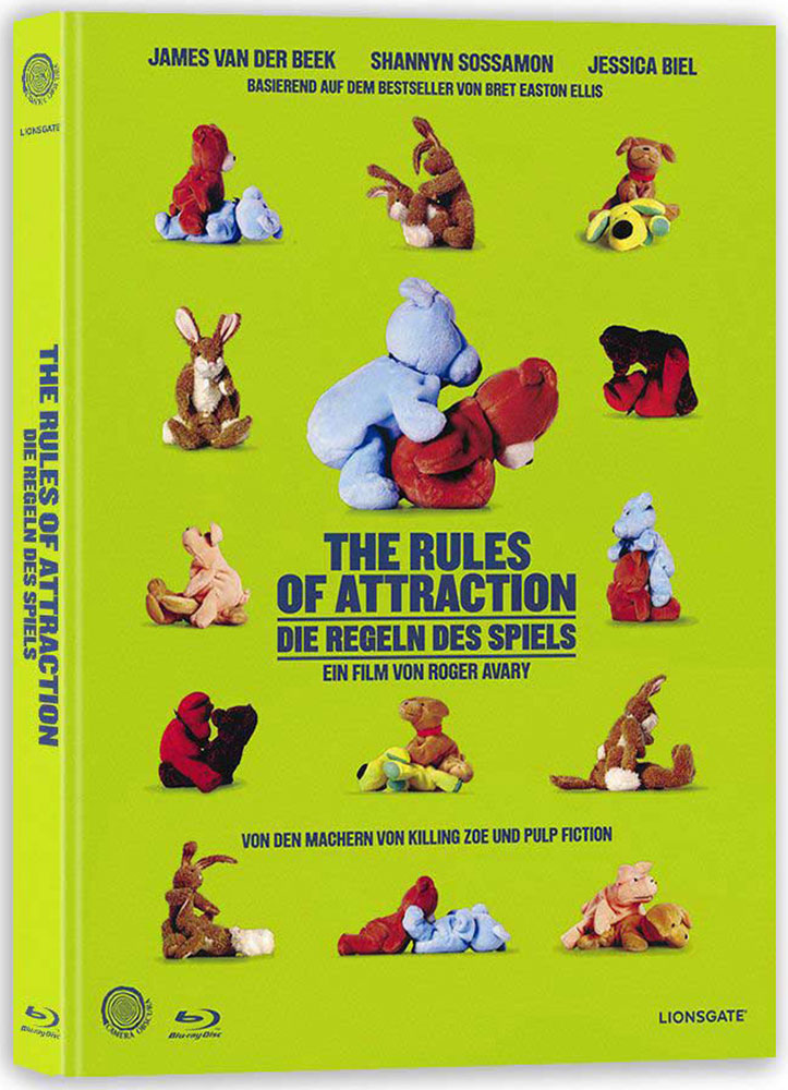 RULES OF ATTRACTION, THE - DIE REGELN DES SPIELS (Blu-Ray) - Limited Mediabook Edition