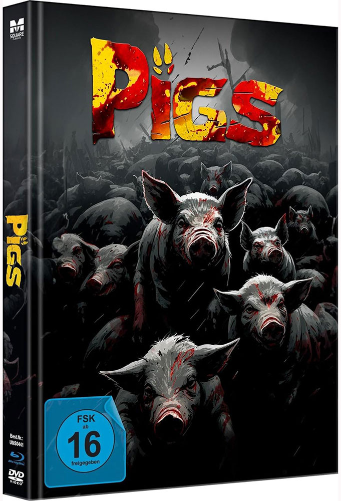 PIGS (Blu-Ray+DVD) - Mediabook - Limited 500 Edition - Directors Cut