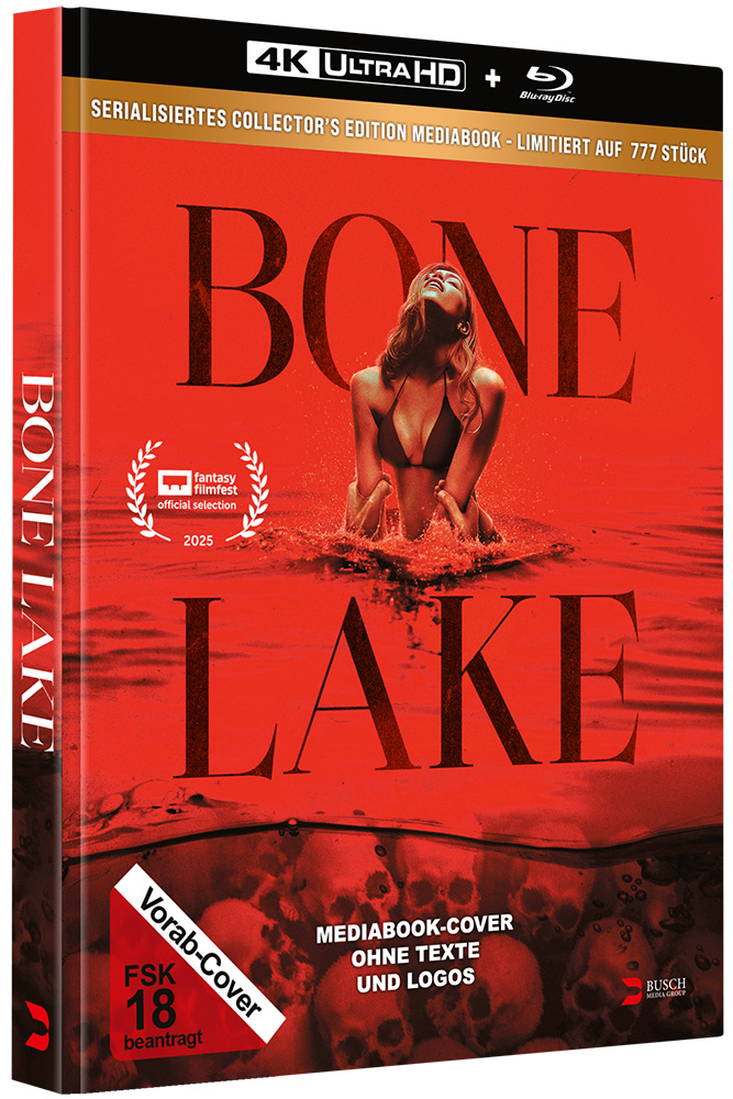 BONE LAKE (4K UHD+Blu-Ray) - Cover A - Mediabook - Limited 777 Edition