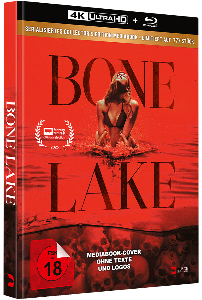 BONE LAKE (4K UHD+Blu-Ray) - Cover A - Mediabook - Limited 777 Edition
