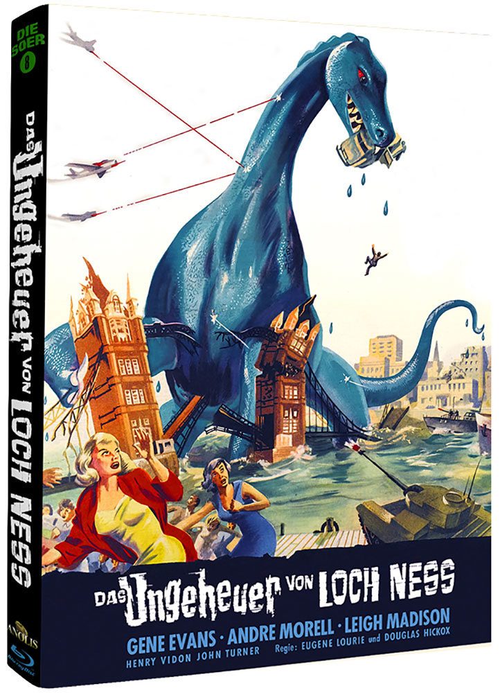 UNGEHEUER VON LOCH NESS, DAS (Blu-Ray) (2Discs) - Cover C - Mediabook - Limited Edition