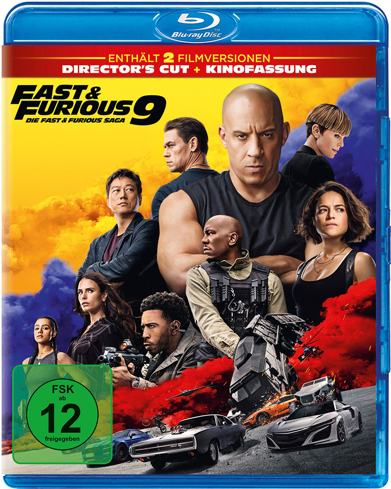 FAST & FURIOUS 9 (Blu-Ray) - Directors Cut & Kinofassung