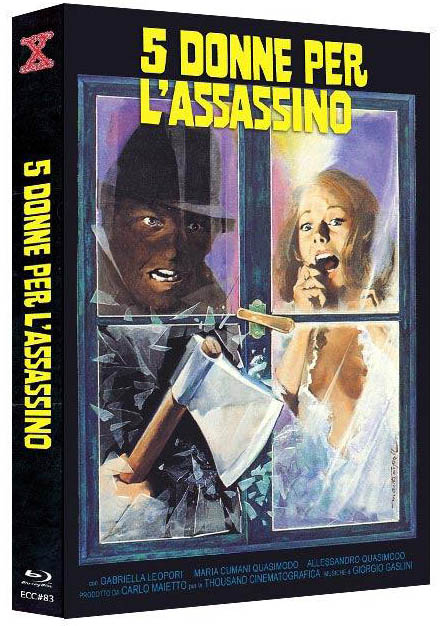 5 DONNE PER L´ASSASSINO (DAY KILLER - PULSSCHLAG DES TODES) (Blu-Ray+DVD) - Cover B - Mediabook - Limited 444 Edition - Eurocult Collection #83