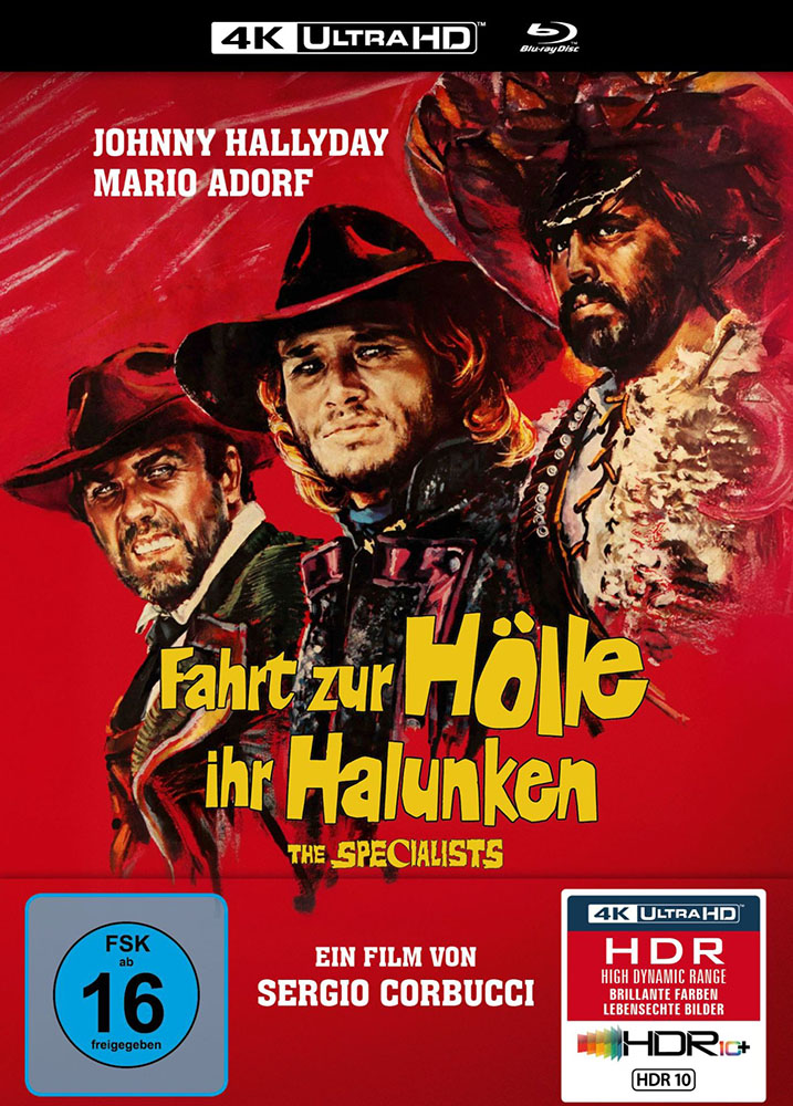 FAHRT ZUR HÖLLE, IHR HALUNKEN (THE SPECIALISTS) (4K UHD+Blu-Ray) - Mediabook - Limited Edition