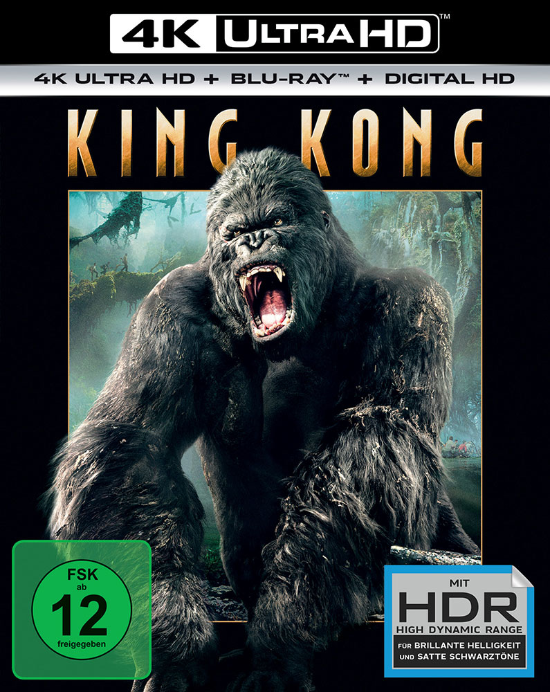 KING KONG (2005) (4K UHD+Blu-Ray)