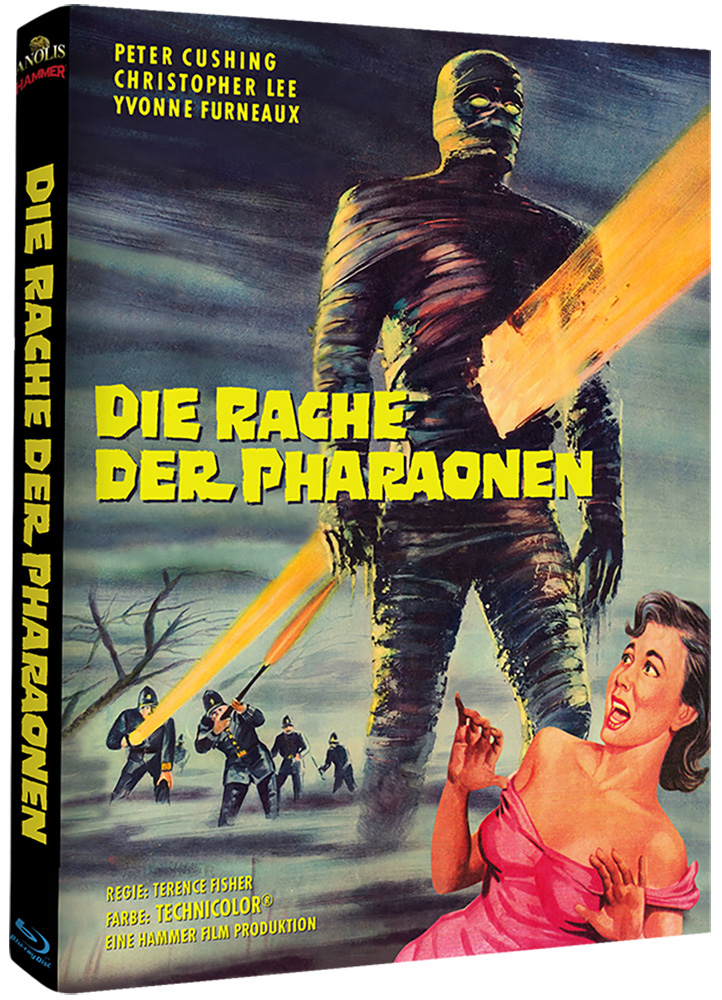 RACHE DER PHARAONEN, DIE (DIE MUMIE) (Blu-Ray) - Cover F - Mediabook - Limited 222 Edition
