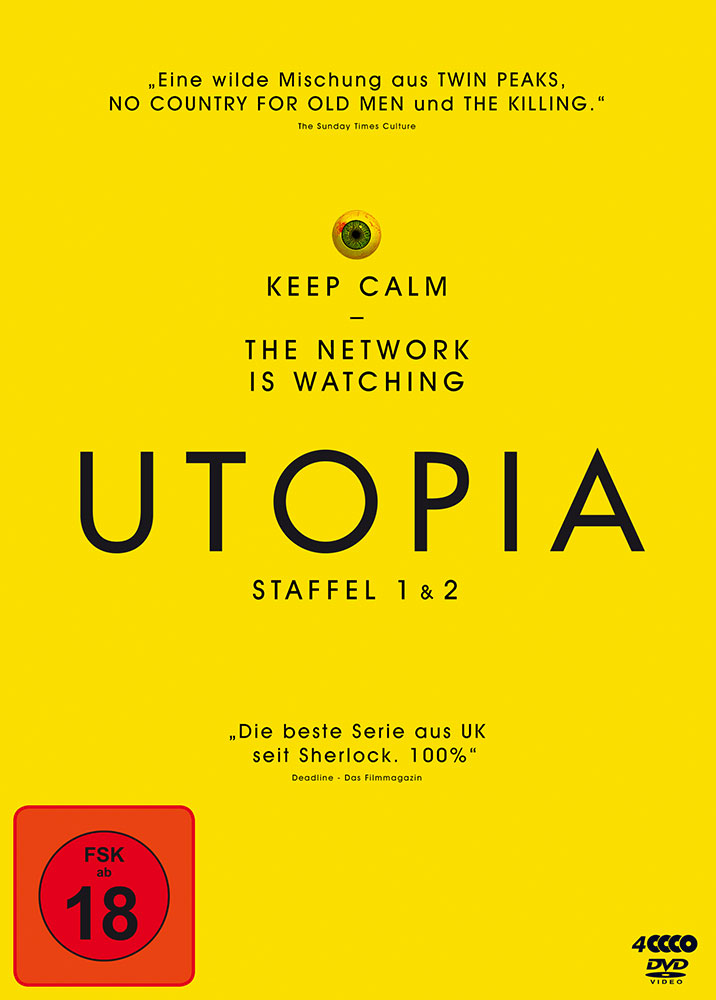 UTOPIA - Staffel 1+2 (4DVD)
