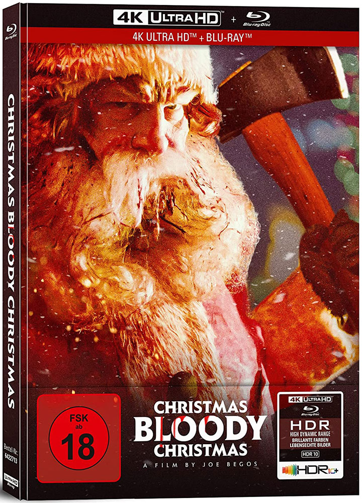 CHRISTMAS BLOODY CHRISTMAS (4K UHD+Blu-Ray) - Limited Mediabook Edition - Uncut