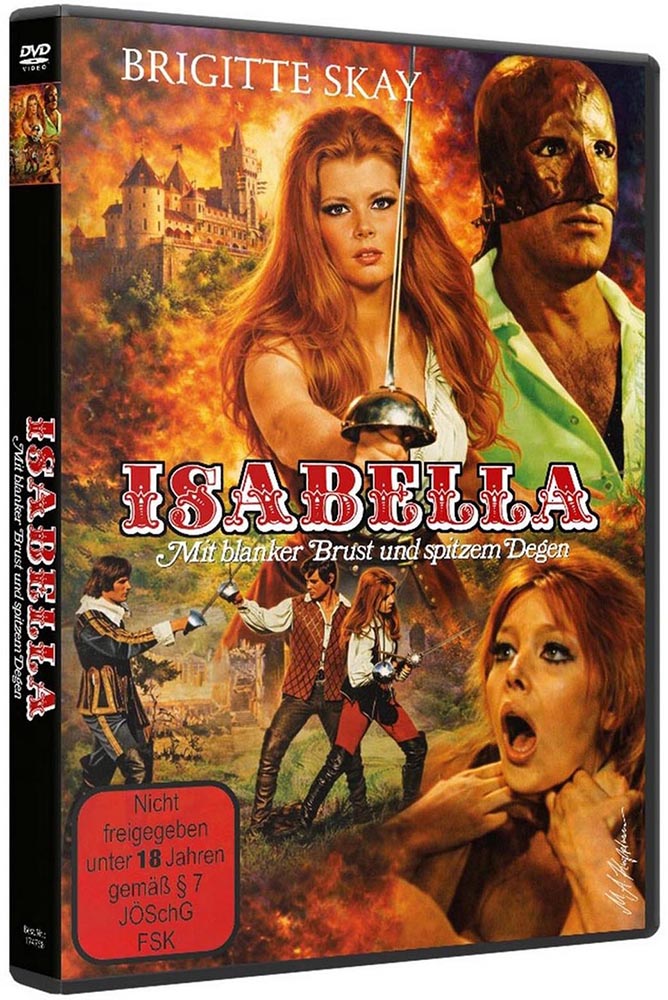 ISABELLA - MIT BLANKER BRUST UND SPITZEM DEGEN