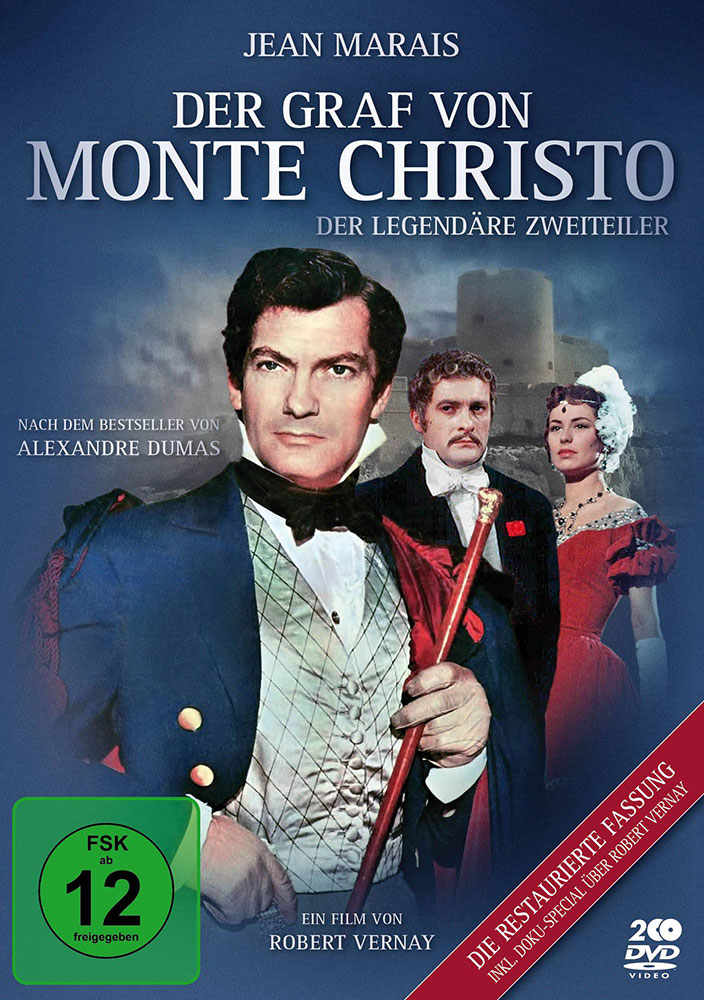 GRAF VON MONTE CHRISTO, DER - Teil 1&2 (2DVD) - Remastered