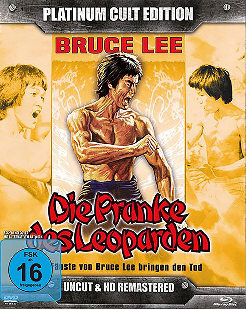 BRUCE LEE - DIE PRANKE DES LEOPARDEN (Blu-Ray+2DVD) - Platinum Cult Edition