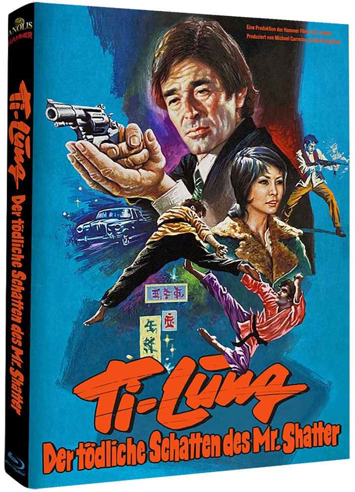 TI LUNG - DER TÖDLICHE SCHATTEN DES MR.SHATTER (Blu-Ray) - Cover B - Mediabook - Limited Edition