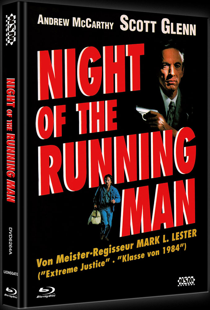 NIGHT OF THE RUNNING MAN (Blu-Ray+DVD) - Cover A - Mediabook