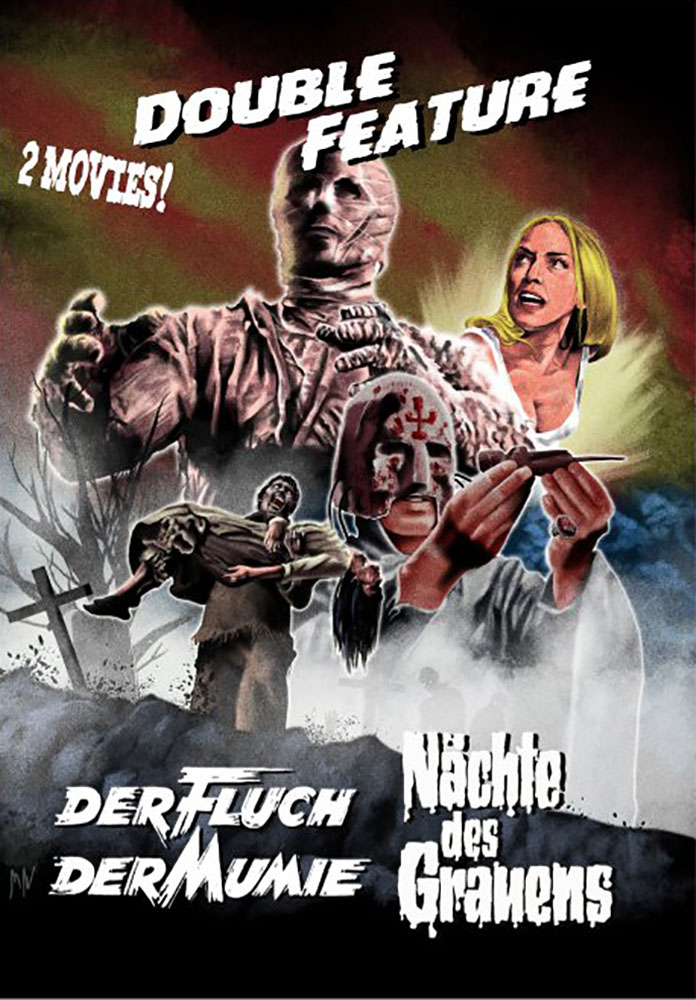 FLUCH DER MUMIE, DER / NÄCHTE DES GRAUENS - Double Feature (2DVDs) - Monster Creatures Vol.5