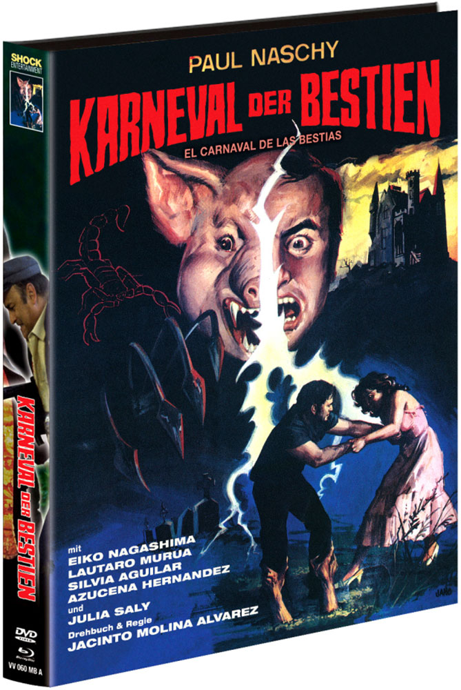 KARNEVAL DER BESTIEN (Blu-Ray+DVD) - Cover A - Mediabook - Limited 1000 Edition