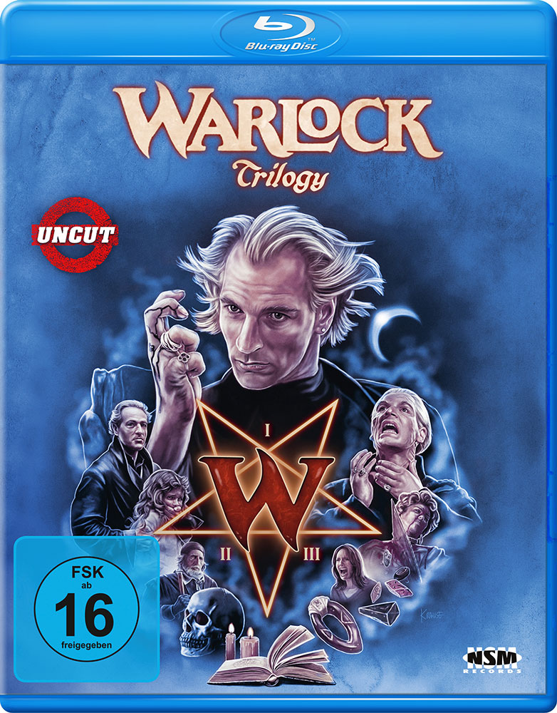 WARLOCK TRILOGY (Blu-Ray) (3Discs) - Uncut