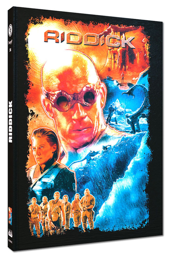 RIDDICK - ÜBERLEBEN IST SEINE RACHE (Blu-Ray+DVD) - Cover E - Mediabook - Limited 111 Edition