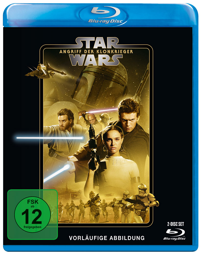 STAR WARS - EPISODE II - ANGRIFF DER KLONKRIEGER (Blu-Ray) (2Discs)