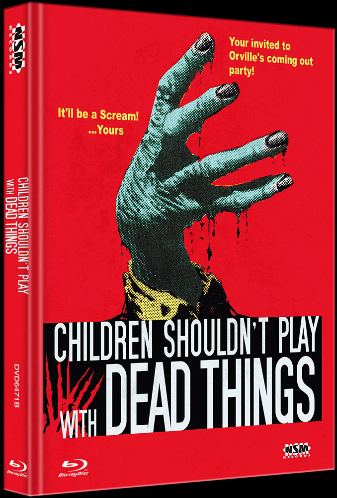 CHILDREN SHOULDNT PLAY WITH DEAD THINGS (Blu-Ray+DVD) - Cover B - Mediabook - Limited 111 Edition