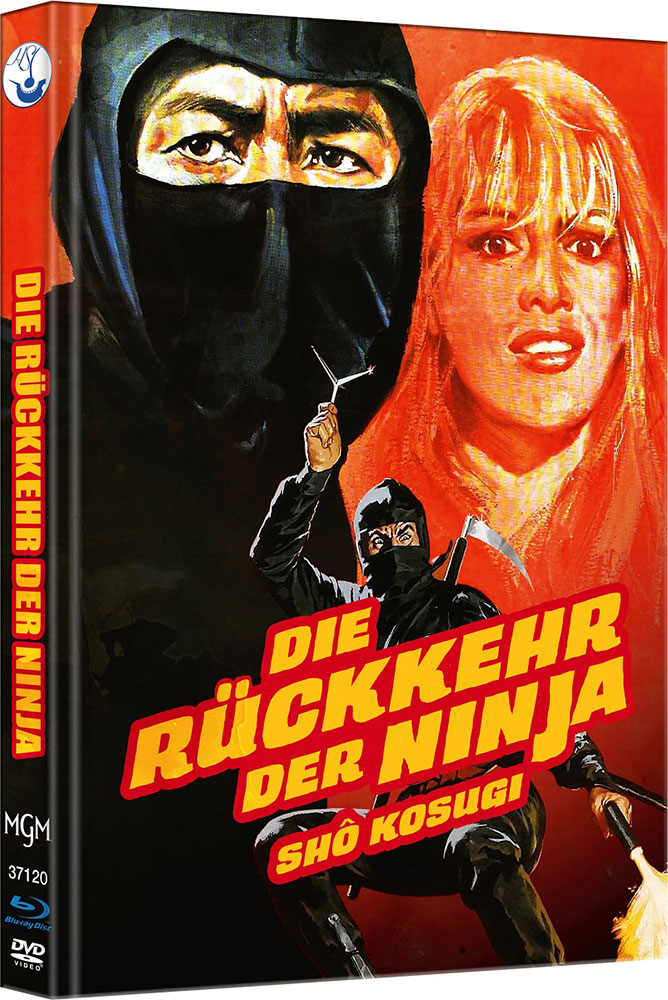 NINJA II - DIE RÜCKKEHR DER NINJA (Blu-Ray+DVD) - Cover B - Mediabook - Limited 333 Edition