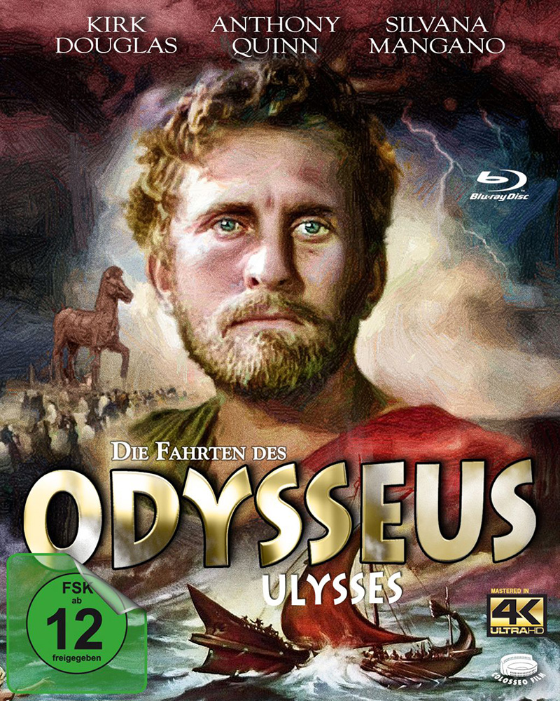 FAHRTEN DES ODYSSEUS, DIE (ULYSSES) (Blu-Ray+DVD) - 4K Remastered