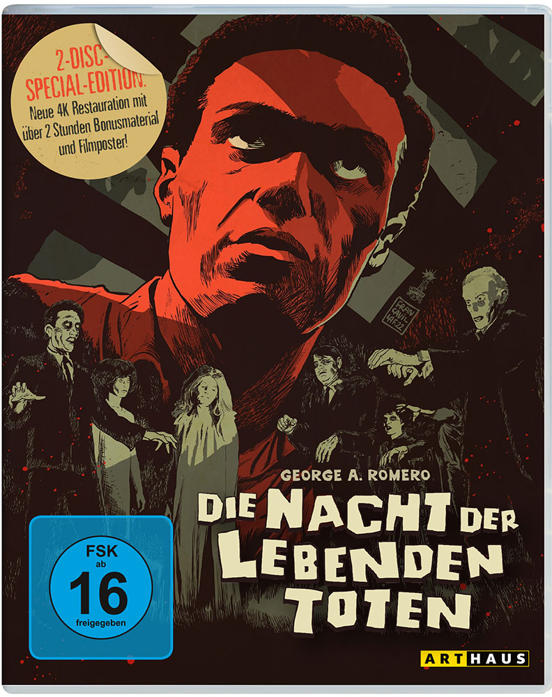 NACHT DER LEBENDEN TOTEN, DIE (NIGHT OF THE LIVING DEAD) (Blu-Ray) (2Discs) - 4K Remastered