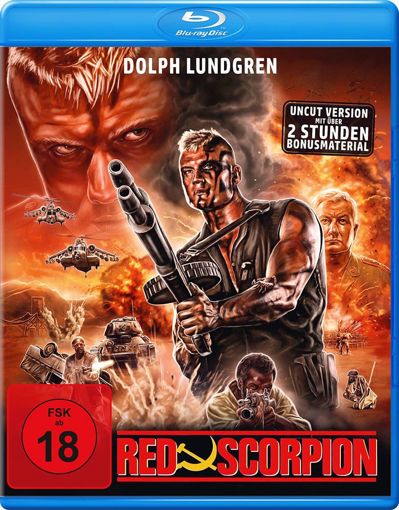RED SCORPION (Blu-Ray) - Uncut Unrated Version