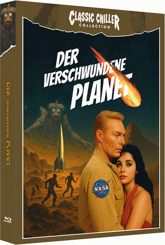 VERSCHWUNDENE PLANET, DER (Blu-Ray) - Cover A - Classic Chiller Collection # 27 - Amaray im Schuber