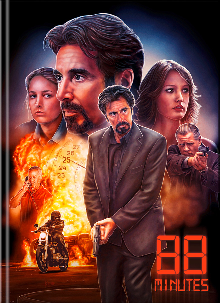 88 MINUTES (Blu-Ray+DVD) - Cover D - Mediabook - Limited Edition - inkl. Director's Cut